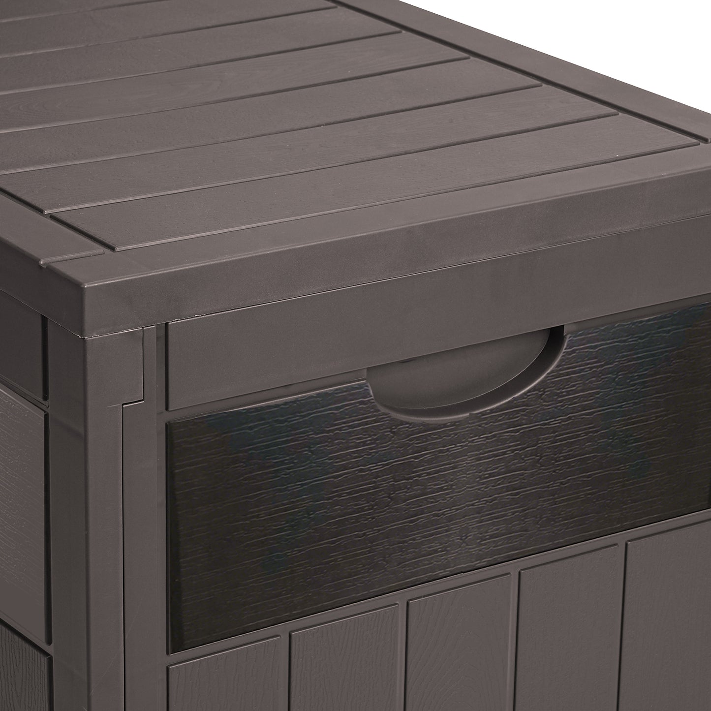 126L PP Garden Storage Box with Combination Padlock
