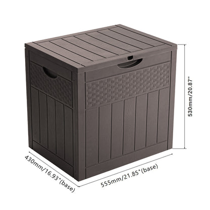 126L PP Garden Storage Box with Combination Padlock