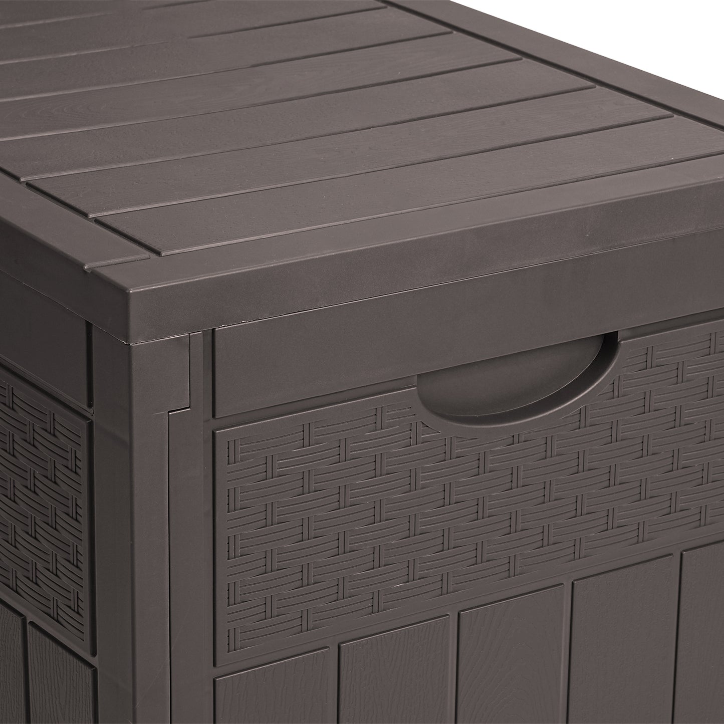 126L PP Garden Storage Box with Combination Padlock