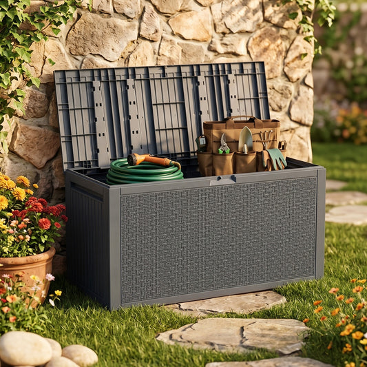 340L PP Garden Storage Box