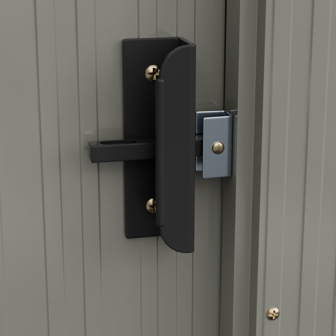 3 x 5FT Outdoor Metal Storage Shed with Lockable Door