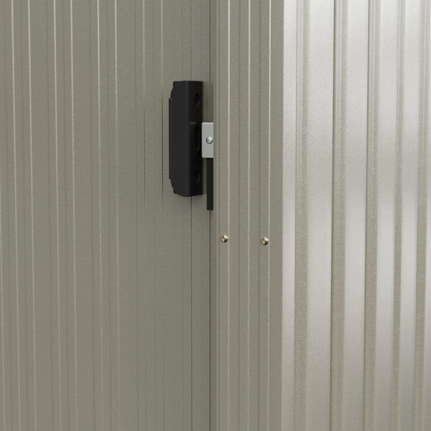 3 x 5FT Outdoor Metal Storage Shed with Lockable Door