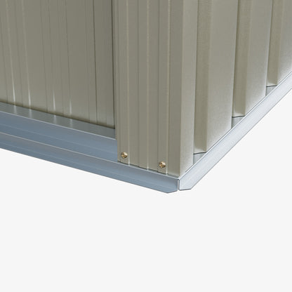 3 x 5FT Outdoor Metal Storage Shed with Lockable Door