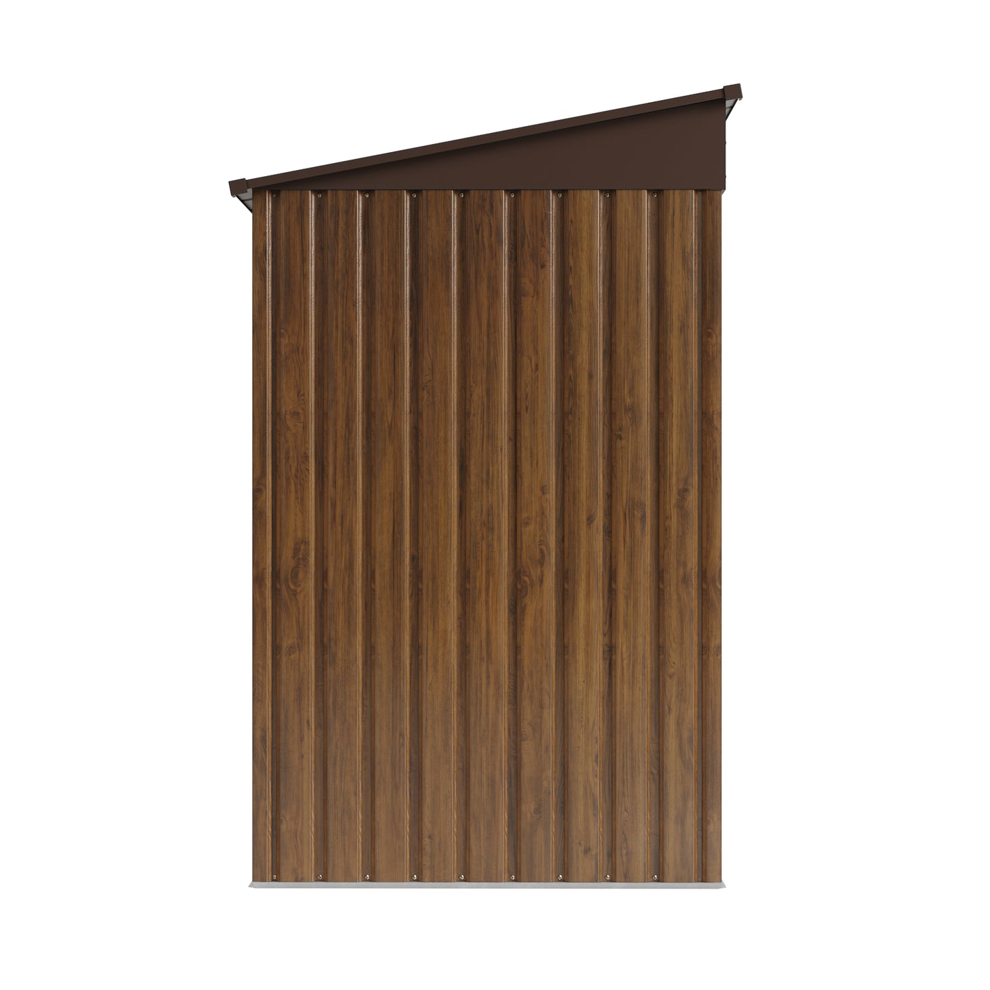 4 x 6FT Metal Pent Roof Garden Tool Shed