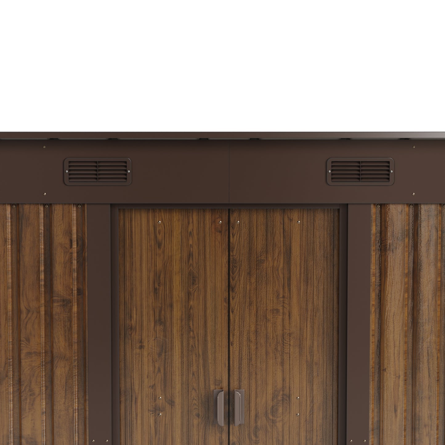4 x 8FT Metal Storage Tool Shed for Garden Patio