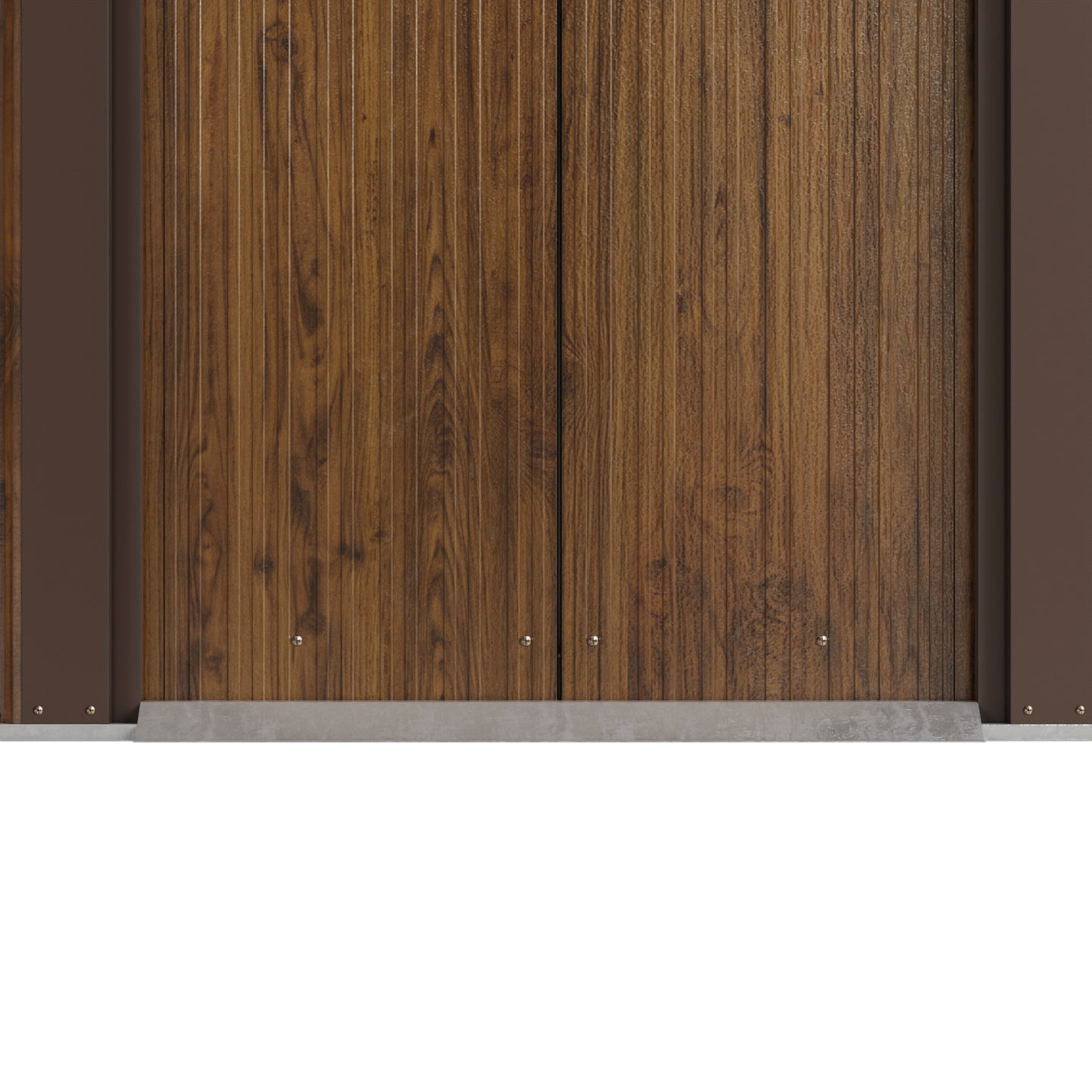 4 x 8FT Metal Storage Tool Shed for Garden Patio