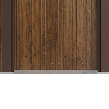 4 x 8FT Metal Storage Tool Shed for Garden Patio