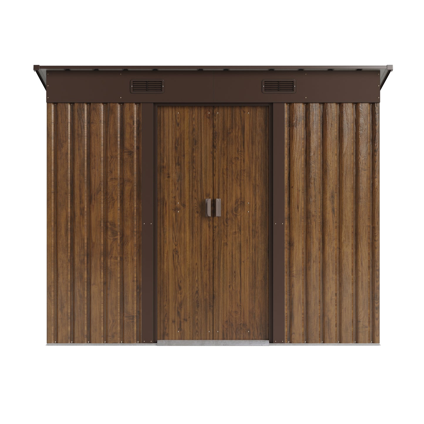 4 x 8FT Metal Storage Tool Shed for Garden Patio