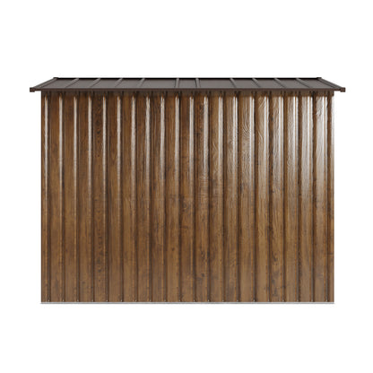 4 x 8FT Metal Storage Tool Shed for Garden Patio