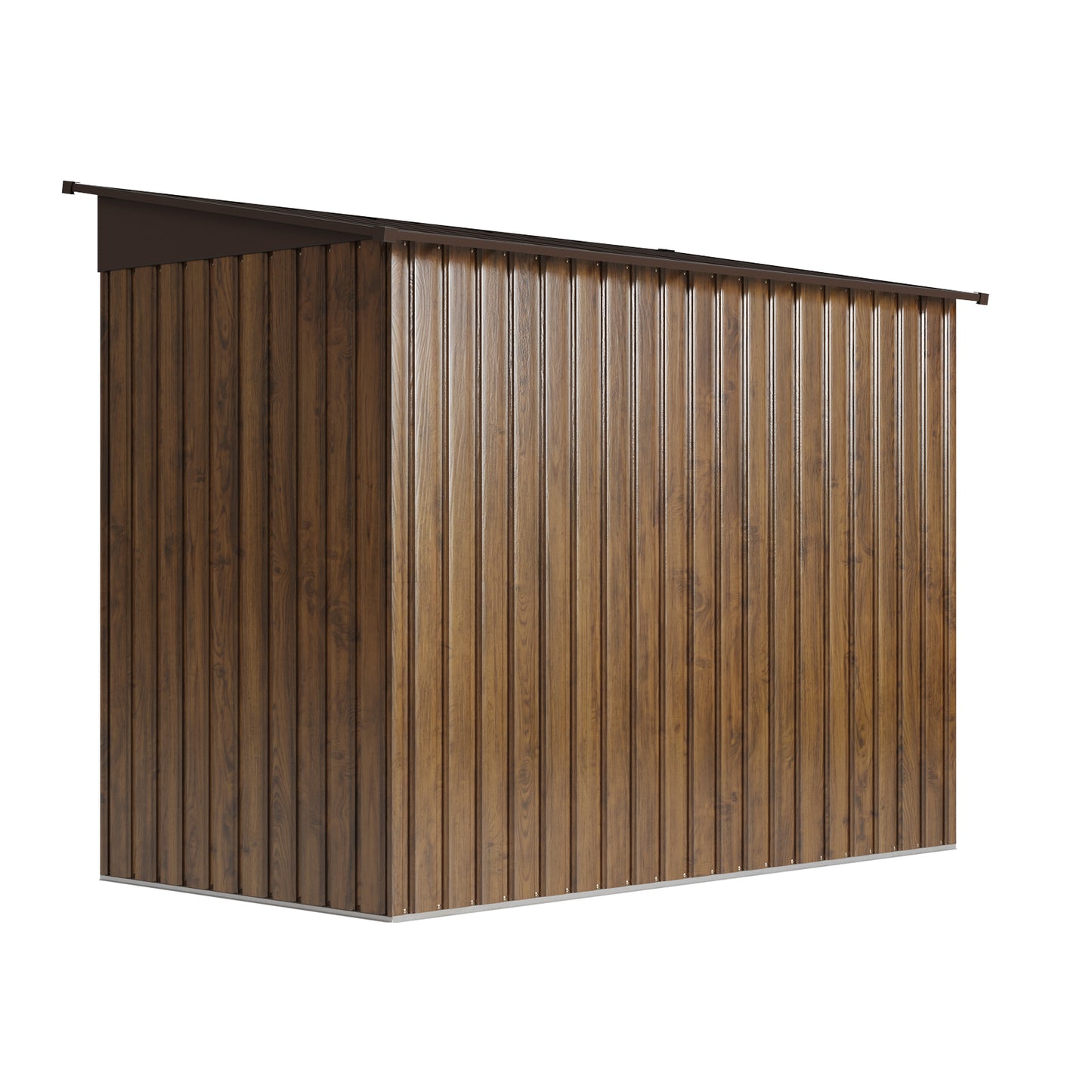 4 x 8FT Metal Storage Tool Shed for Garden Patio
