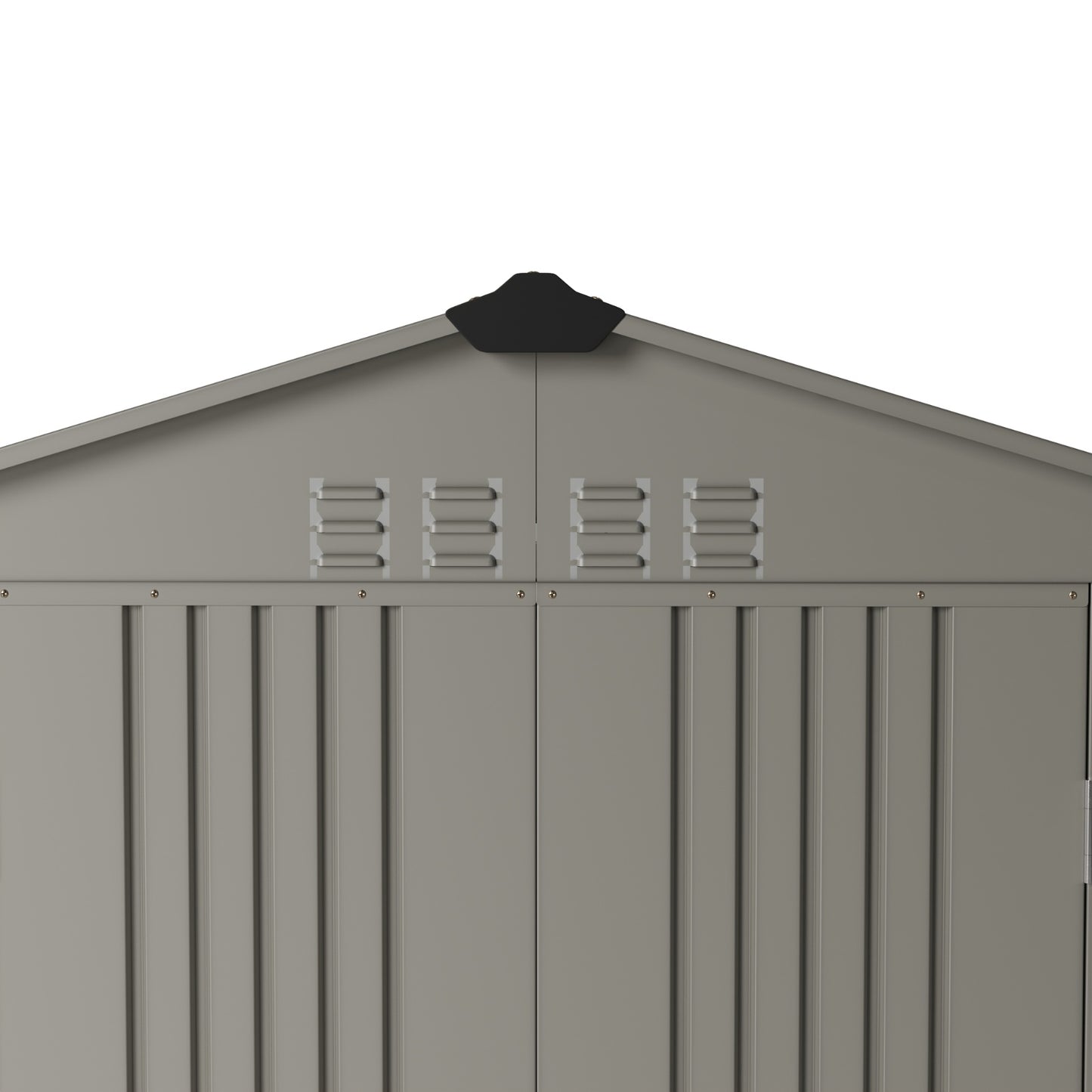 4x6FT Metal Garden Storage Shed with Lockable Door