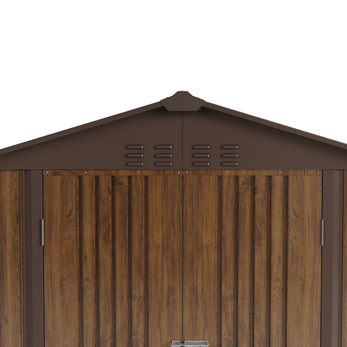 4x6FT Metal Garden Storage Shed with Lockable Door