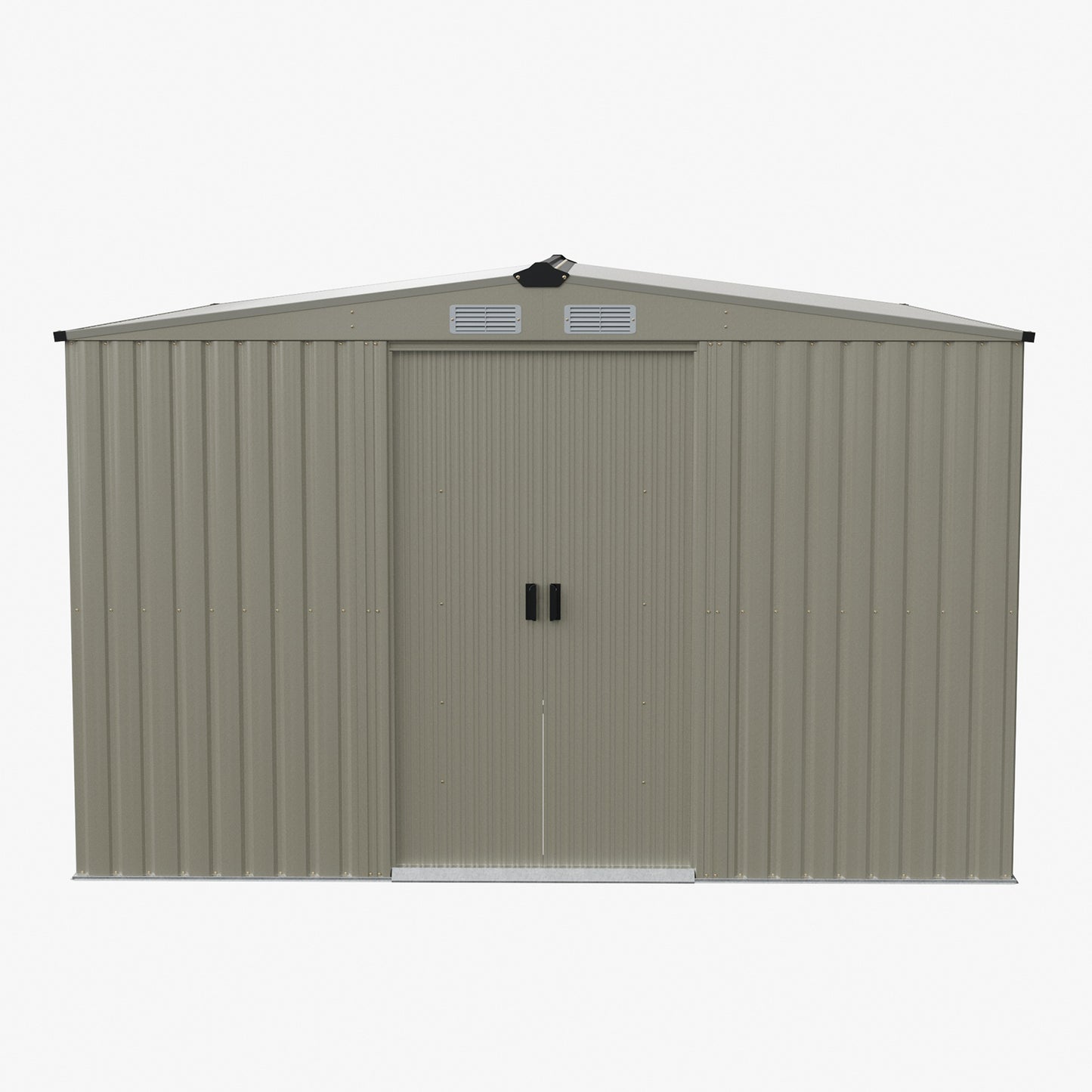 12x10FT Outdoor Metal Garden Storage Shed