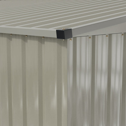 12x10FT Outdoor Metal Garden Storage Shed