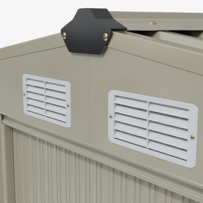 10x8 FT Large Metal Garden Tool Storage Shed