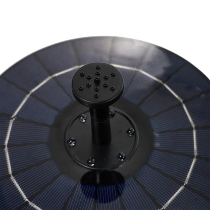 Floating Solar Fountain with Interchangeable Spray Heads
