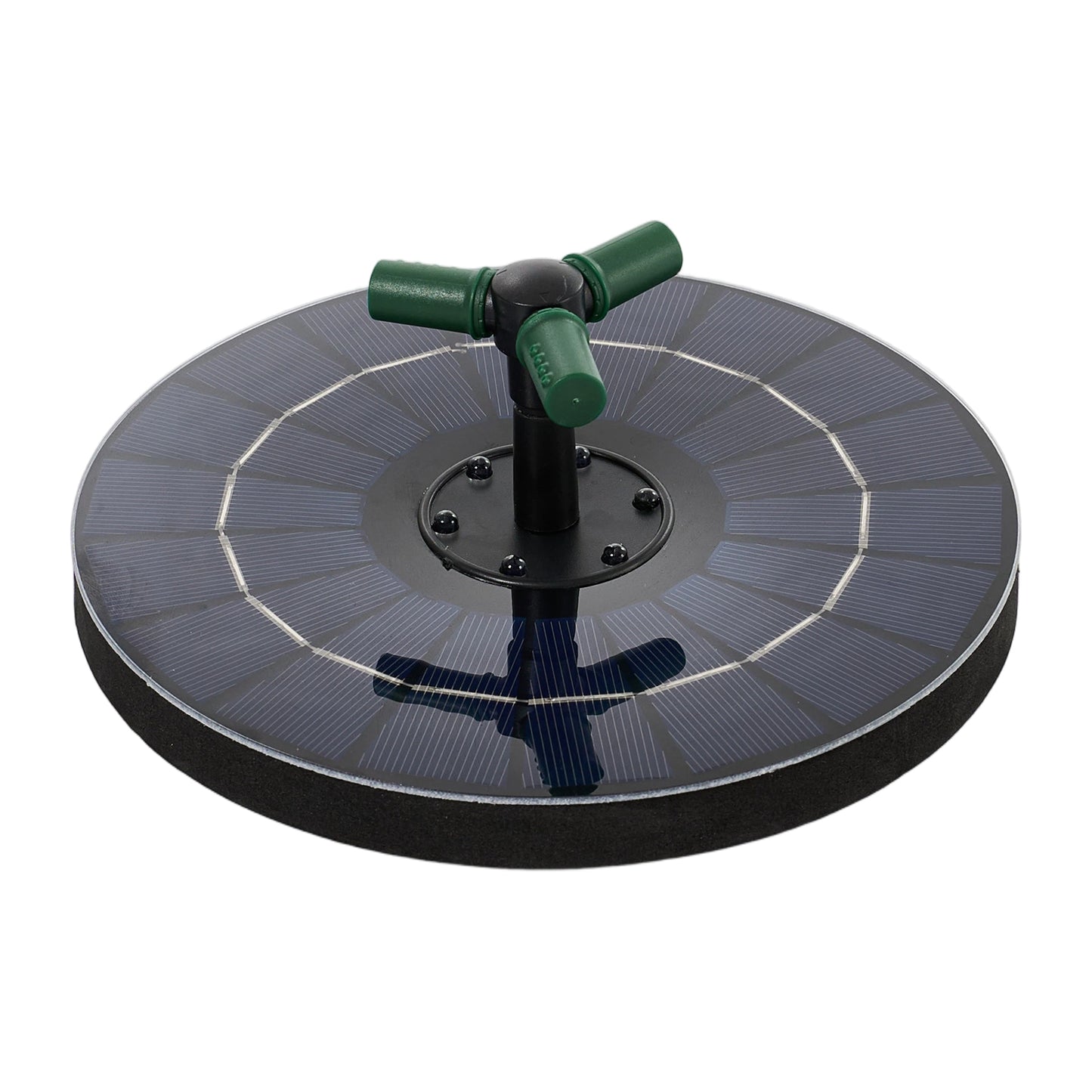 Floating Solar Fountain with Interchangeable Spray Heads