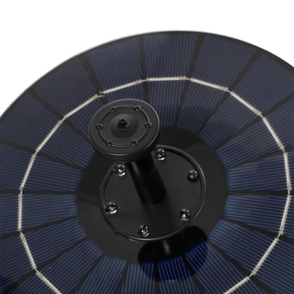 Floating Solar Fountain with Interchangeable Spray Heads