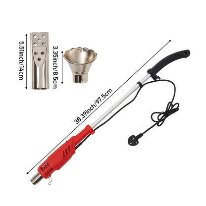 2000W Electric Weed Burner with 2 Replacement Nozzles