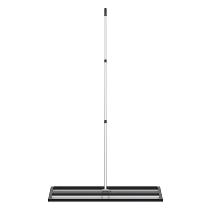 43CM/76CM/114CM Garden Lawn Levelling Rake with 198CM/213CM Extended Handle Length