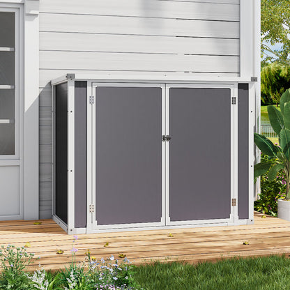 Garden Tool Bicycle Storage Shed