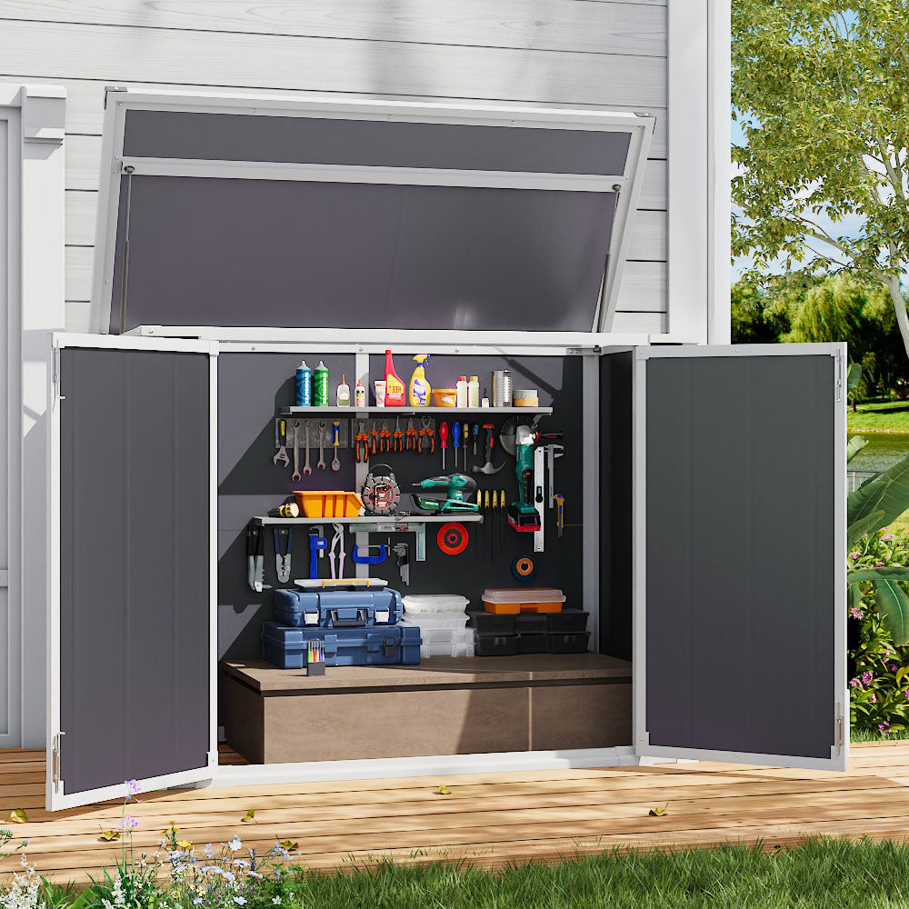 Garden Tool Bicycle Storage Shed