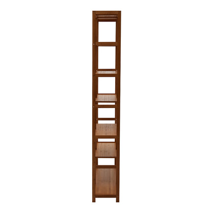 7-Tier Wooden Bookcase Display Stand