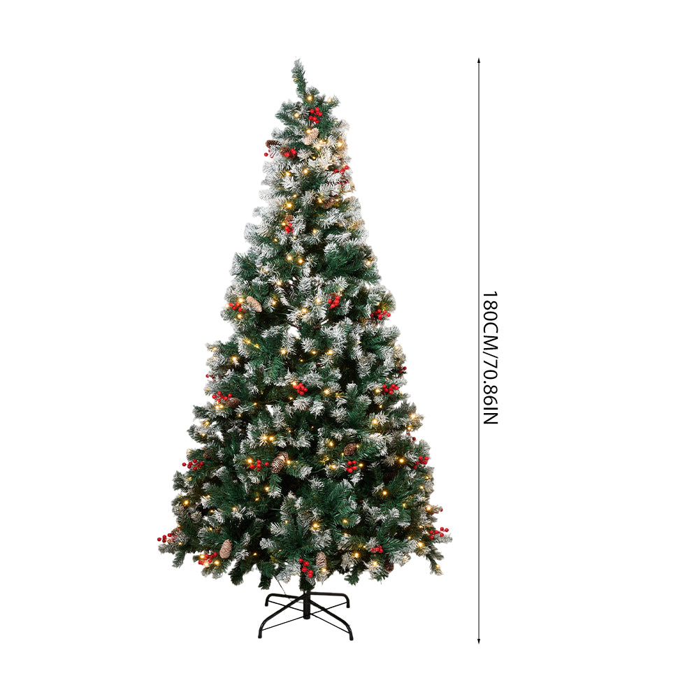 Artificial Christmas Tree with Metal Stand