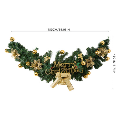 Christmas Garland Artificial Hanging Festival Decoration