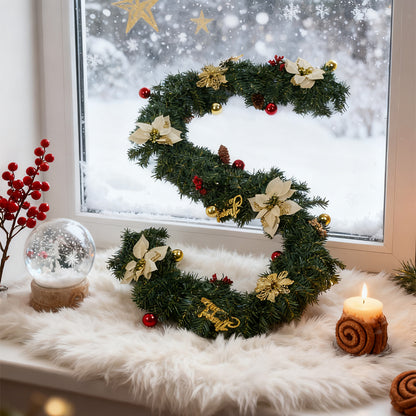 2.7m Artificial Christmas Garland Decorations