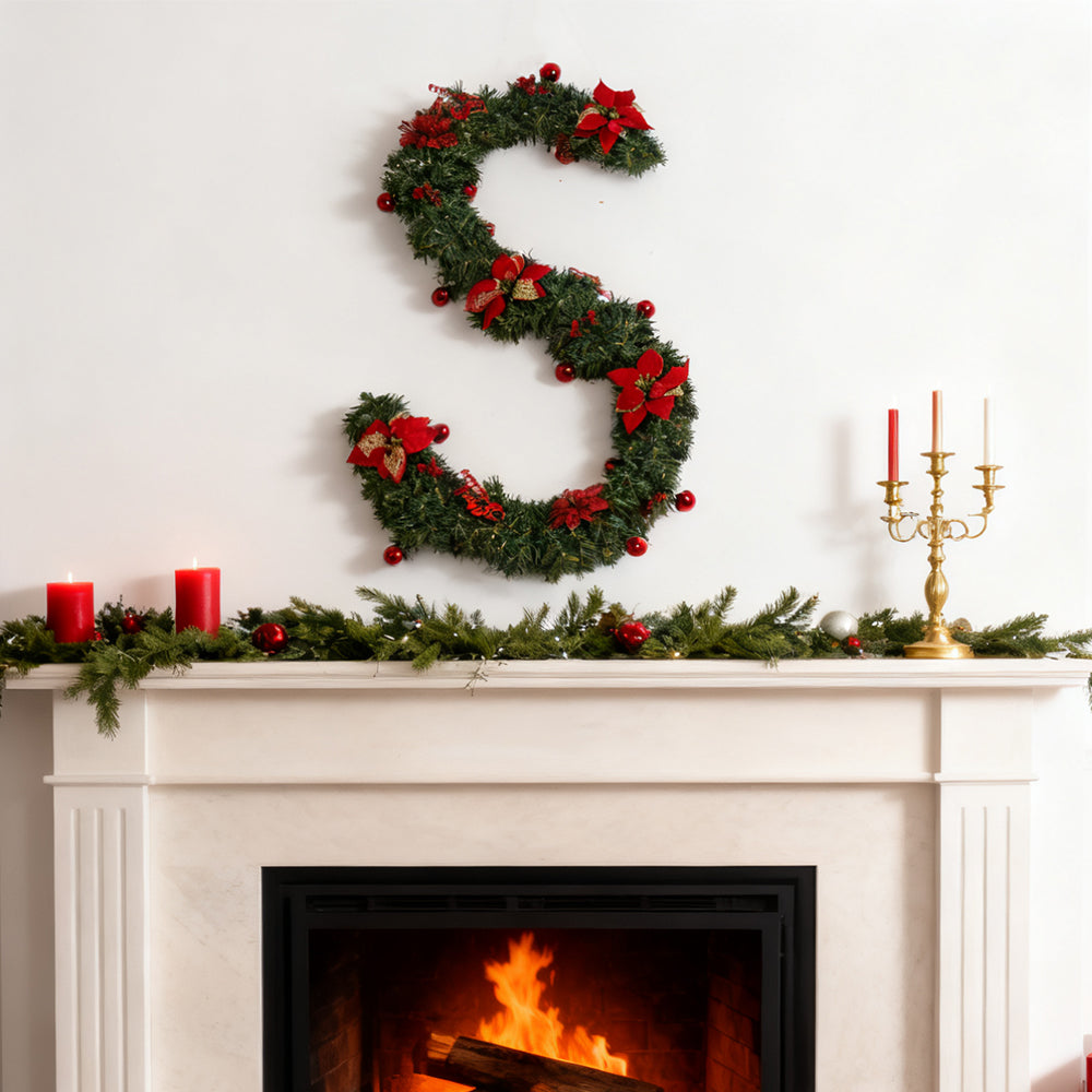 2.7m Artificial Christmas Garland Decorations