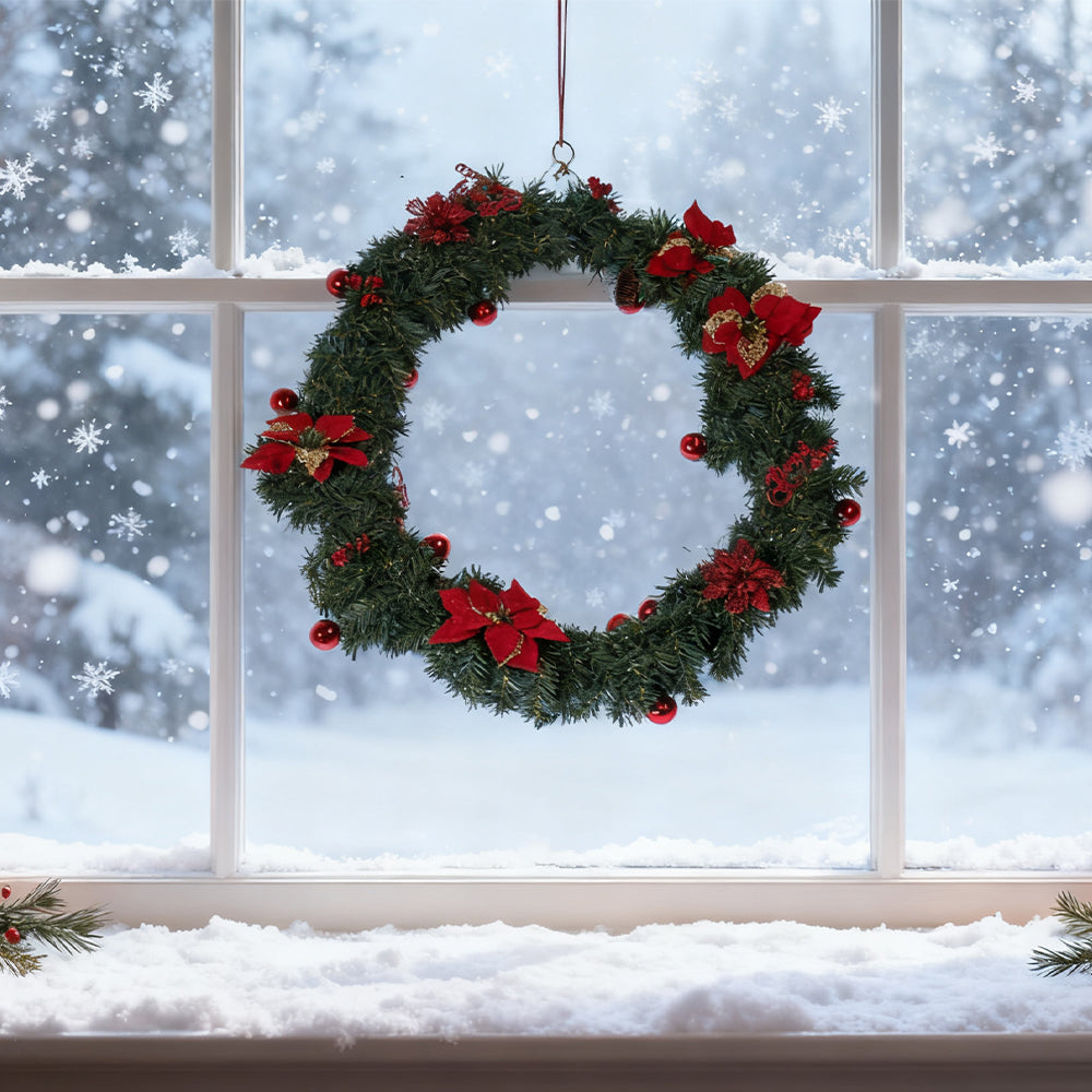 2.7m Artificial Christmas Garland Decorations