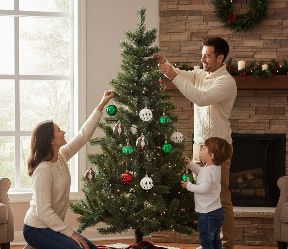 30-Piece Christmas Ornaments for Christmas Tree Decorations