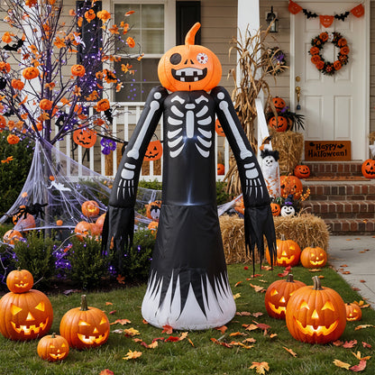 9FT Blow Up Halloween Inflatable Model Decor with White Lights