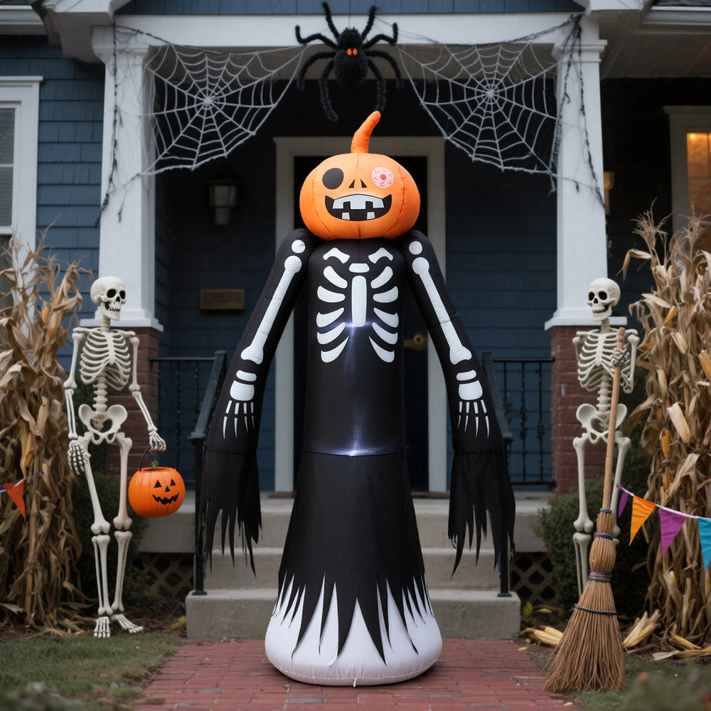 9FT Blow Up Halloween Inflatable Model Decor with White Lights