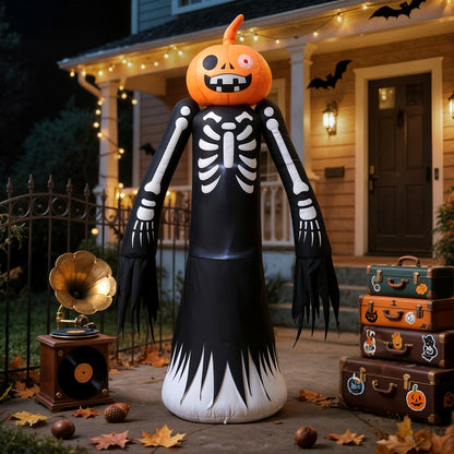 9FT Blow Up Halloween Inflatable Model Decor with White Lights