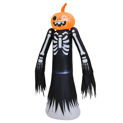 9FT Blow Up Halloween Inflatable Model Decor with White Lights
