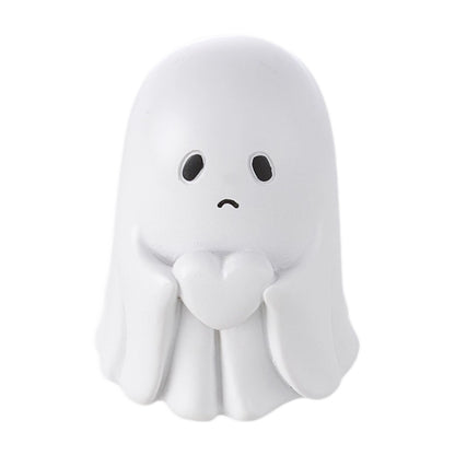 Cute Heart Holding Ghost for Halloween Home Decor