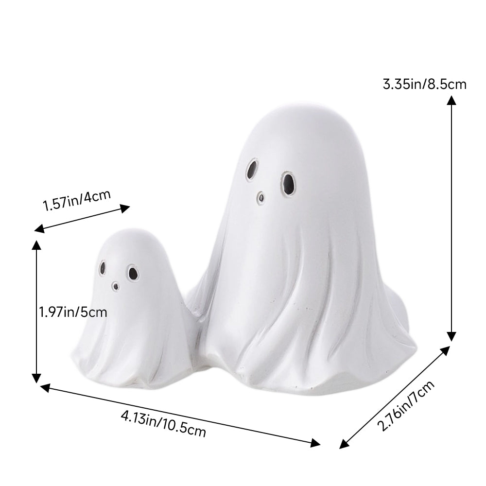 Funny Halloween Ghost Statue Ornament