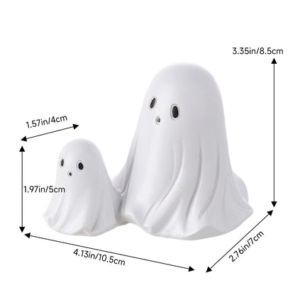 Funny Halloween Ghost Statue Ornament