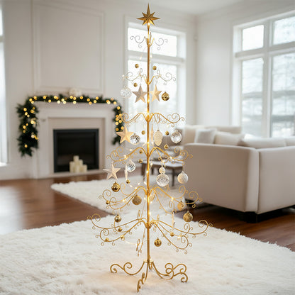 180cm Christmas & Holiday Ornament Display Stand with Star Top