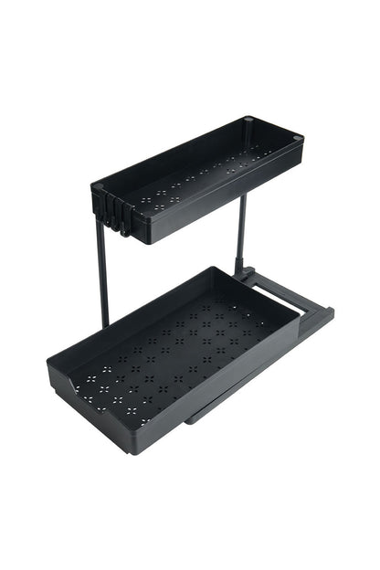 Multifunctional Plastic Pull Out Kitchen Storage Rack