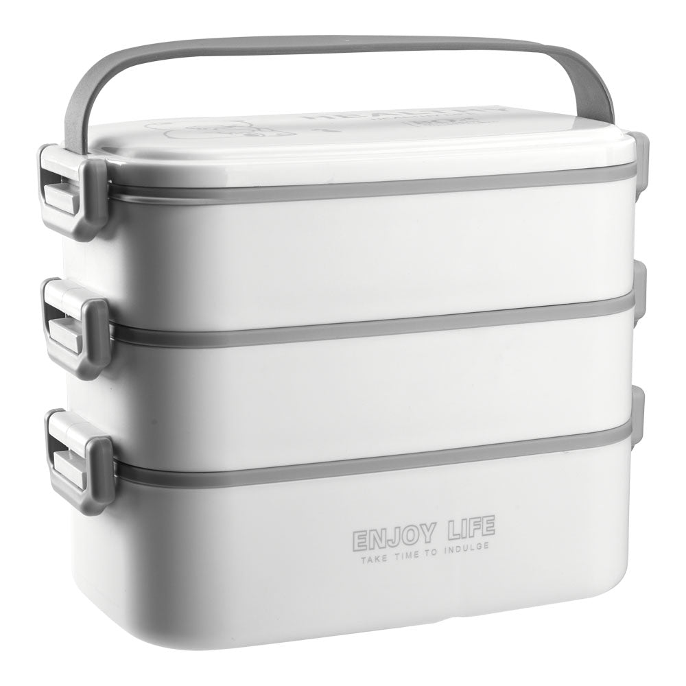 Stackable Bento Lunch Box Handle 3 Layer