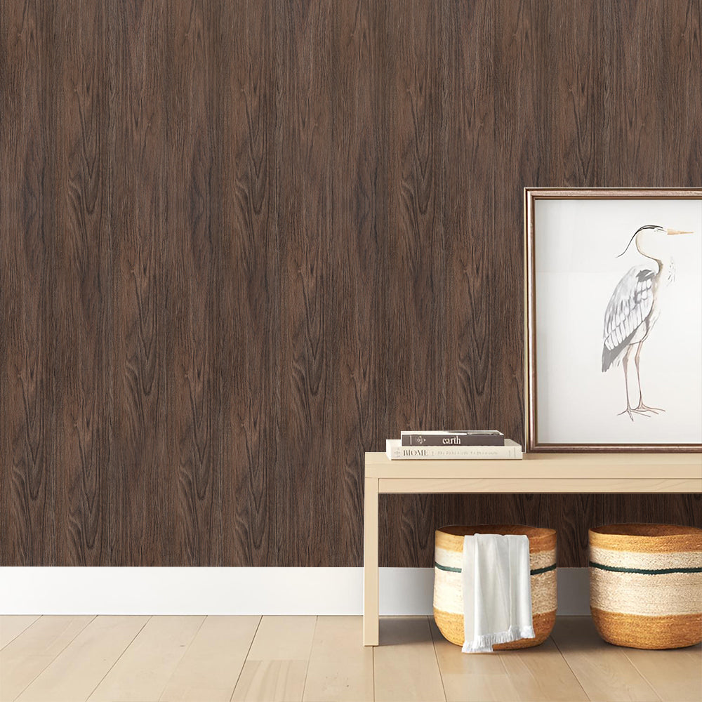 PVC Wooden Self adhesive Laminate Flooring Planks