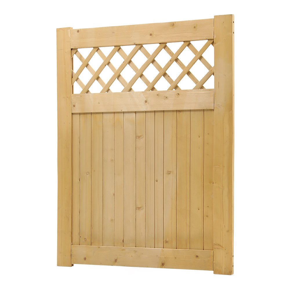 Rhombus Garden Wood Fence Gate
