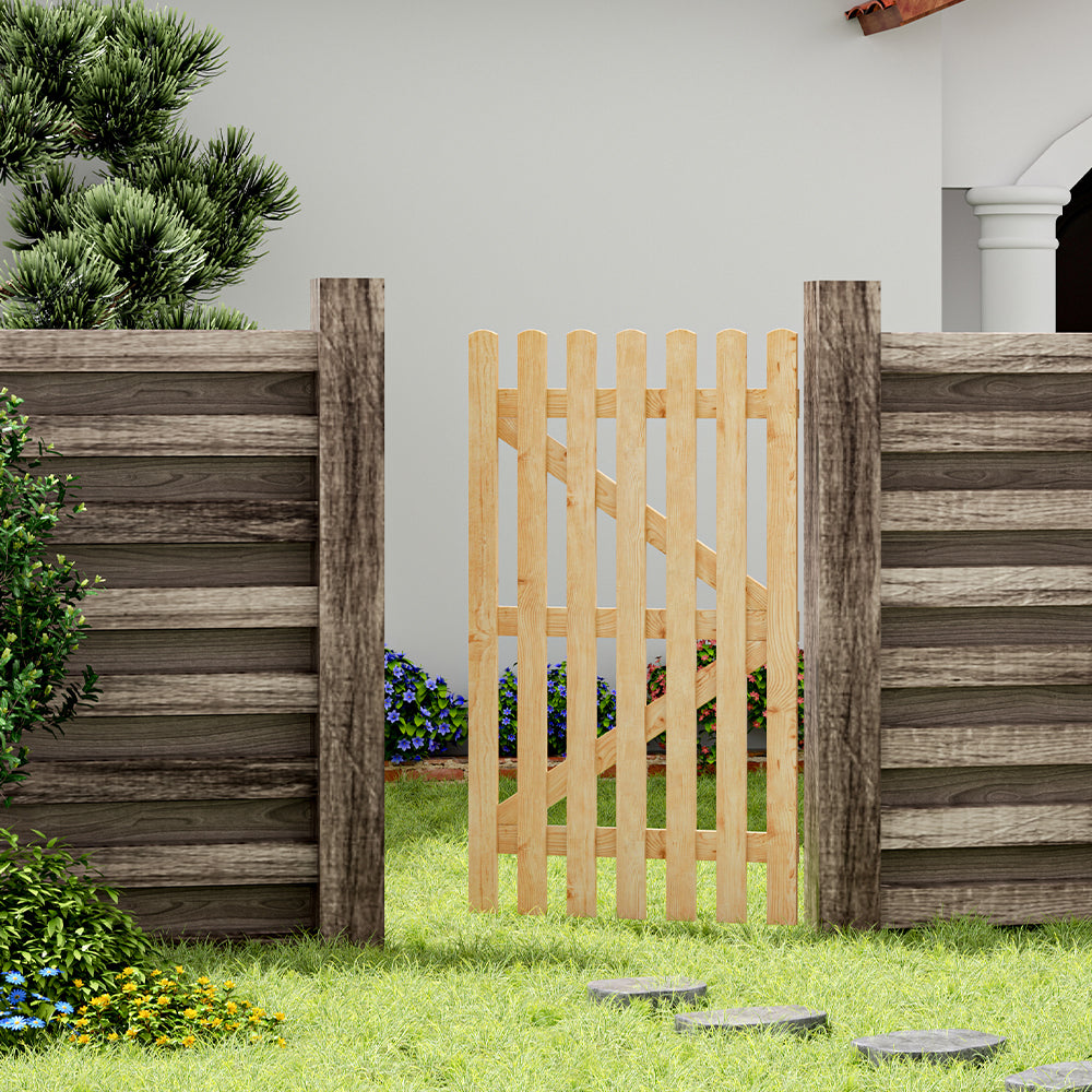 90CM Wide Wooden Gate