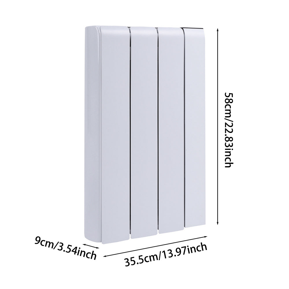 White Wall Mounted Electric Ceramic Radiator Space Heater