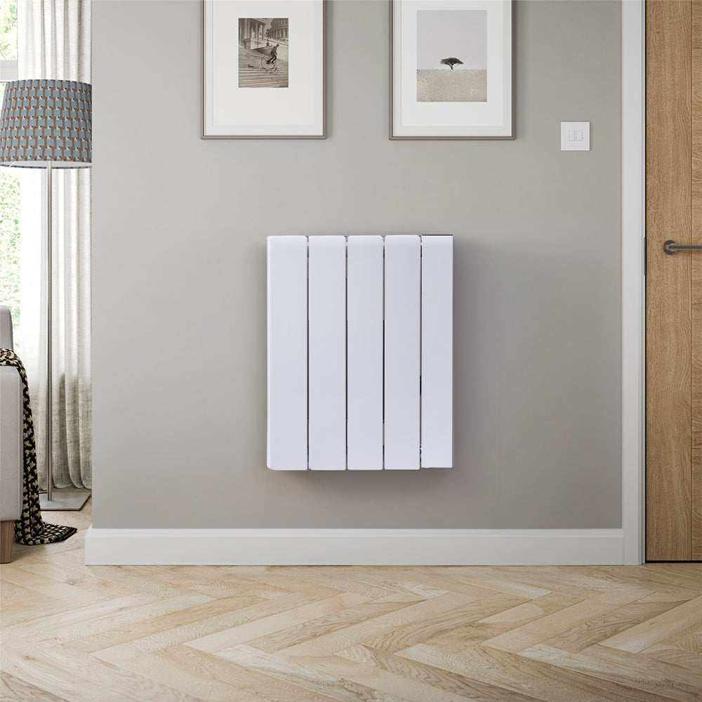 White Wall Mounted Electric Ceramic Radiator Space Heater