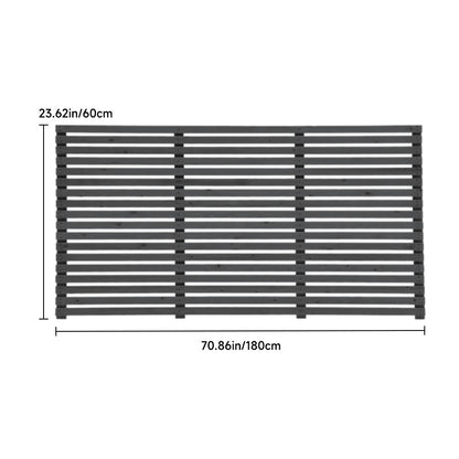 Wood Privacy Screen for Garden
