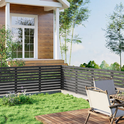 Wood Privacy Screen for Garden